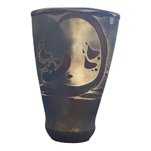 Scott Lindbergh Handmade Vintage Pottery Vase. C, 1982